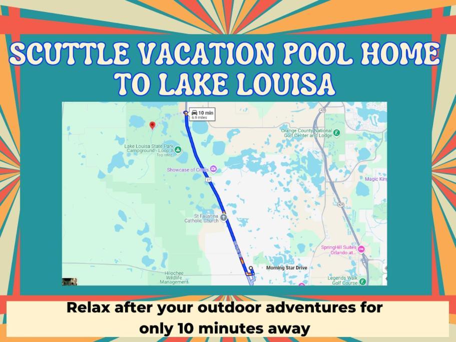 Scuttle Vacation Pool Home Wspa Ορλάντο Εξωτερικό φωτογραφία