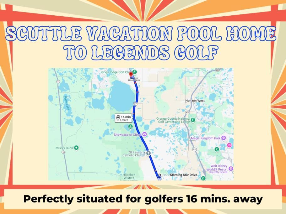 Scuttle Vacation Pool Home Wspa Ορλάντο Εξωτερικό φωτογραφία